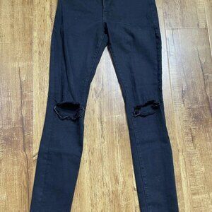 Frame Denim Le High Skinny Women's Jeans with‎ raw hem size 26